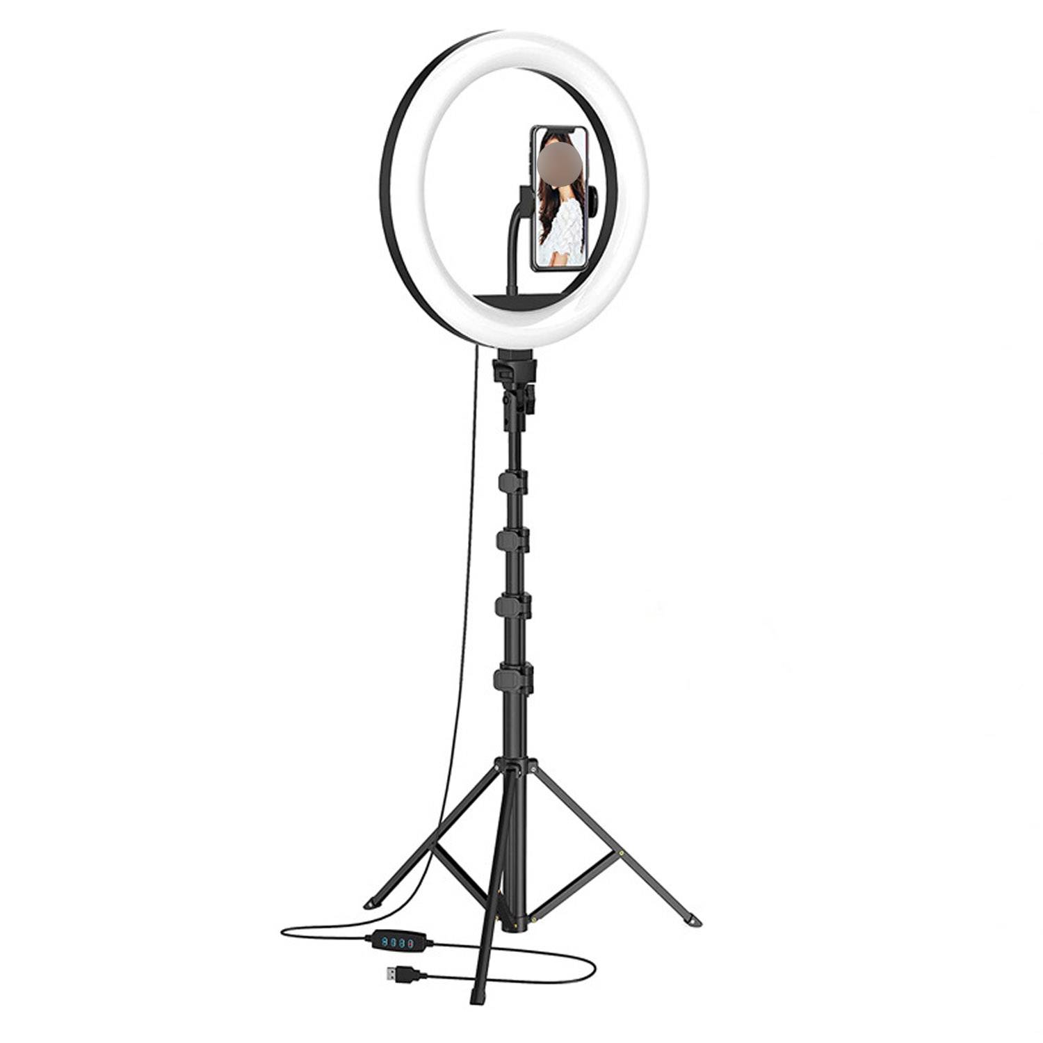 12" LED Ring Light with Adjustable Tripod 2