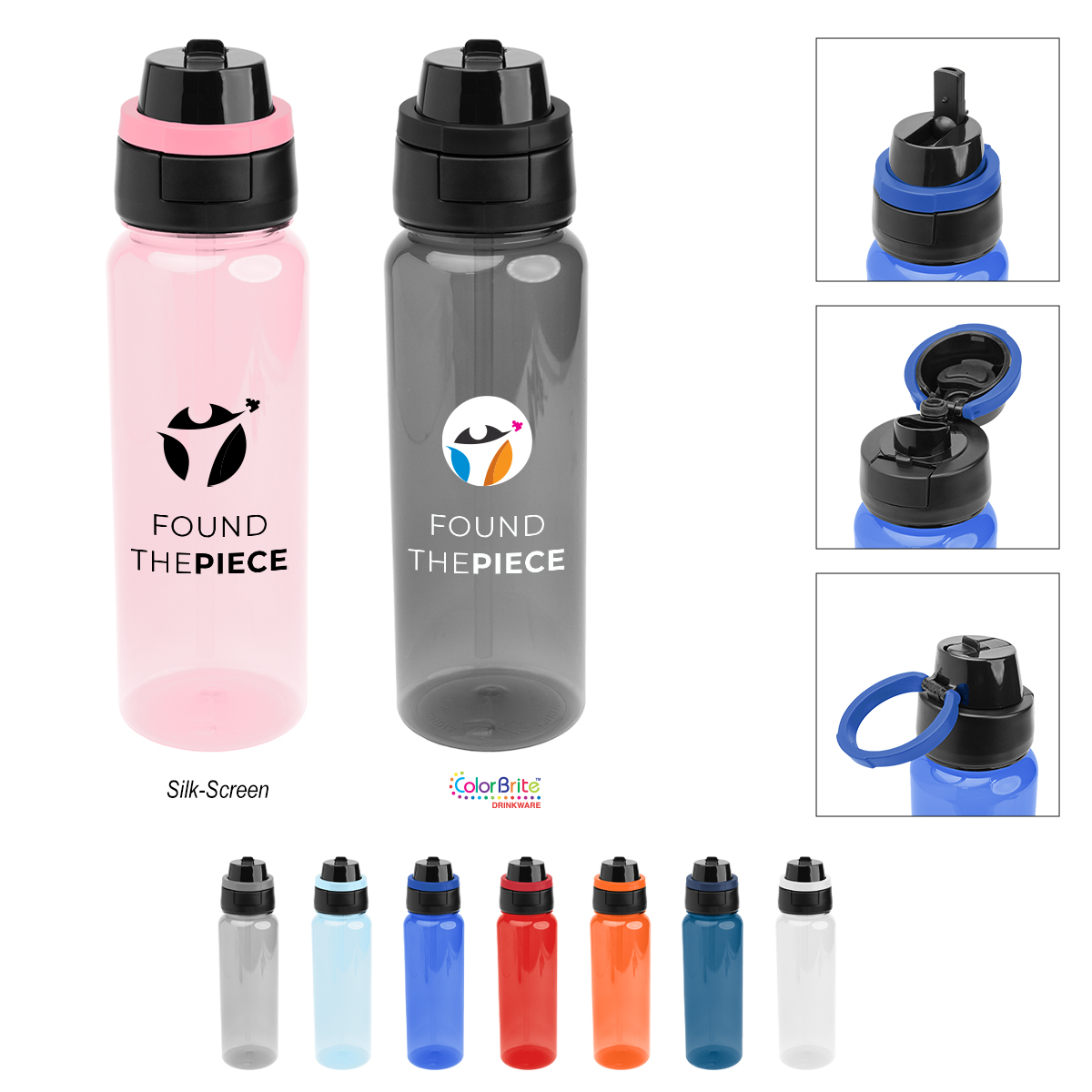 32 Oz. Pop Sip & Chug rPET Bottle 27