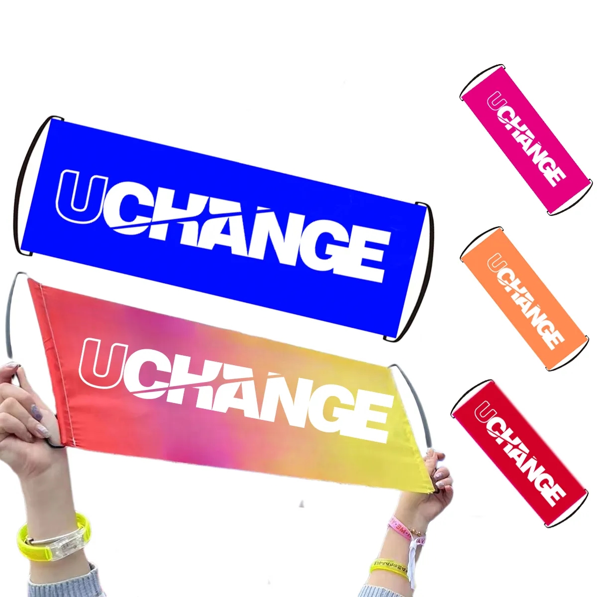 Retractable Hand Banner with Custom Printing 3