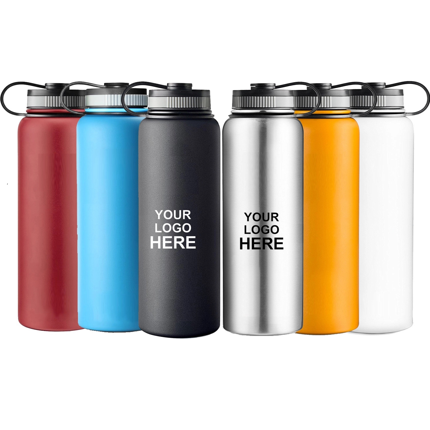 37Oz Vacuum Insulated Stainless Steel Sports Water Bottle 2