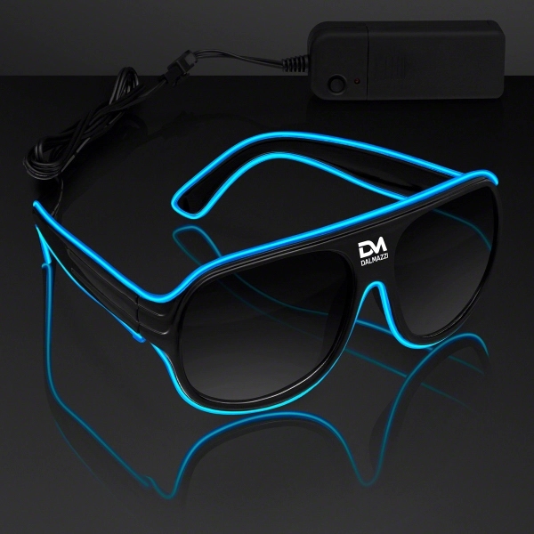 Neon Look Aviator EL Shades 7