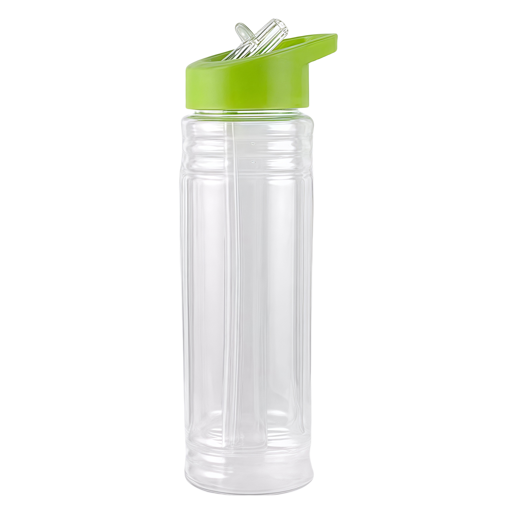 700ml Plastic PS Straw Cup with Handle Lid 4
