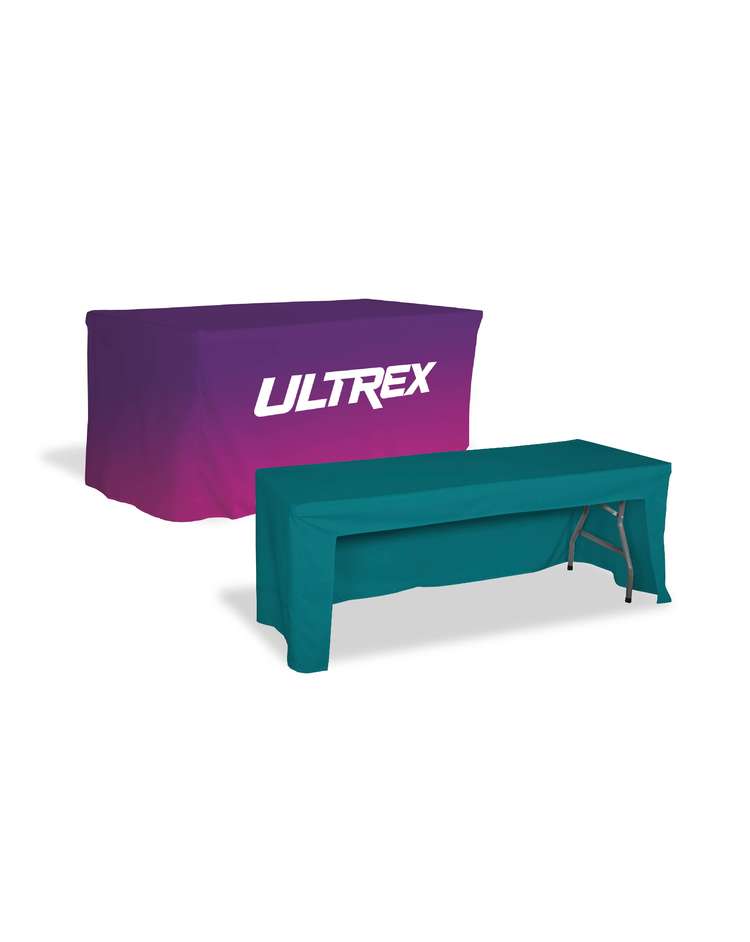 Table Cover Fitted - Open Back (6ft) 2