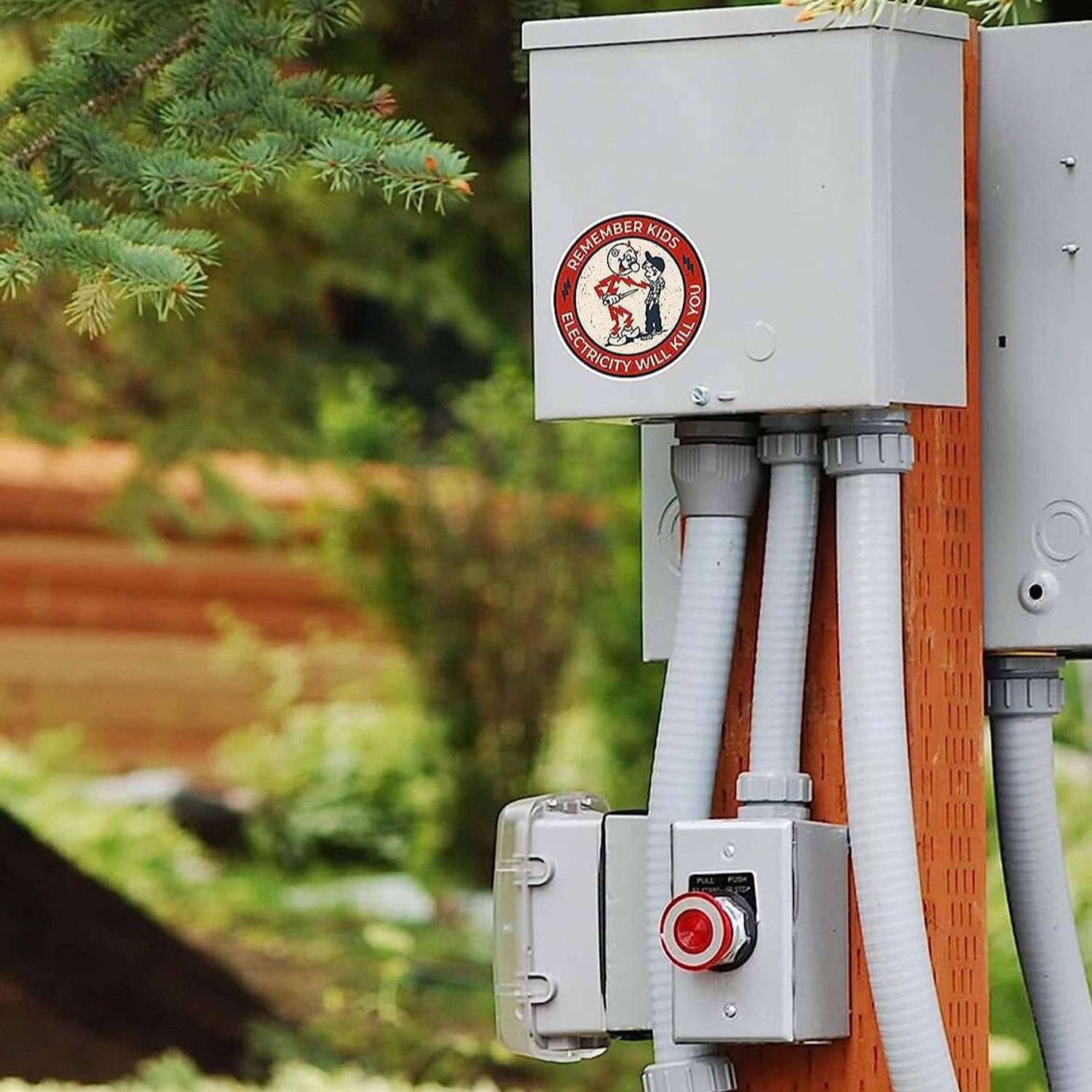 Full Colour Customized Circle Vinyl Sticker 2