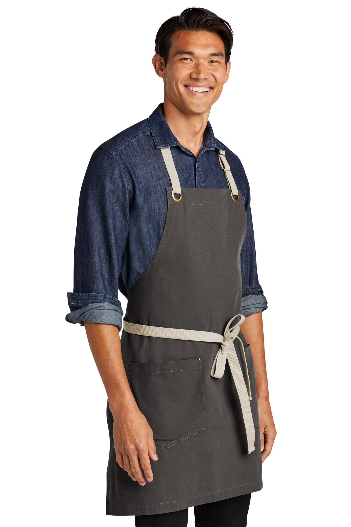 Port Authority Canvas Full-Length Two-Pocket Apron A815 12