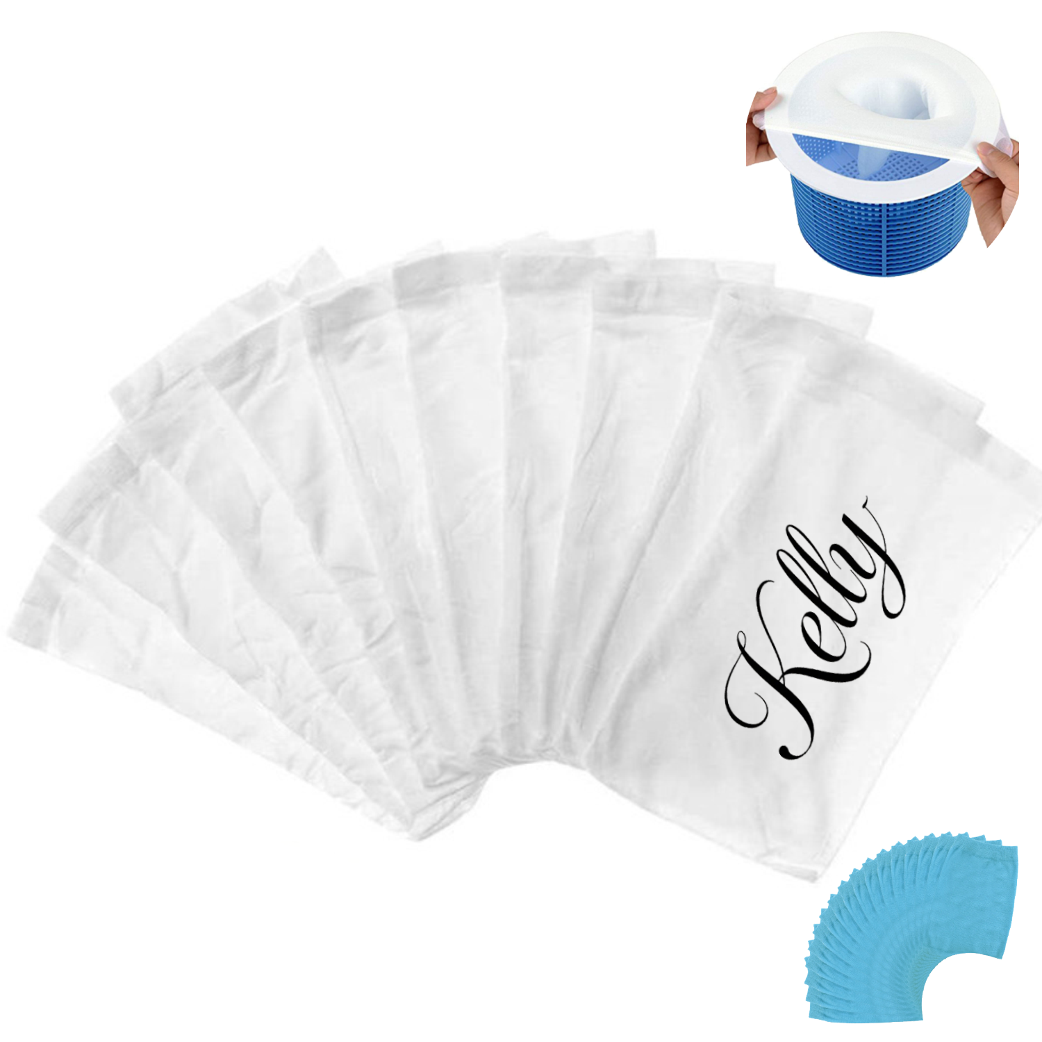 Nylon Fine Mesh Pool Skimmer Socks 2