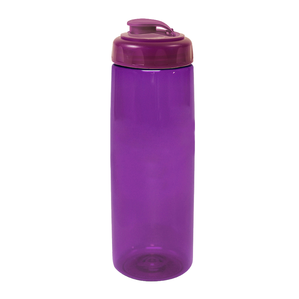 30 oz. Poly-Saver PET Bottle with Flip Top Cap, Full Color Digital 12