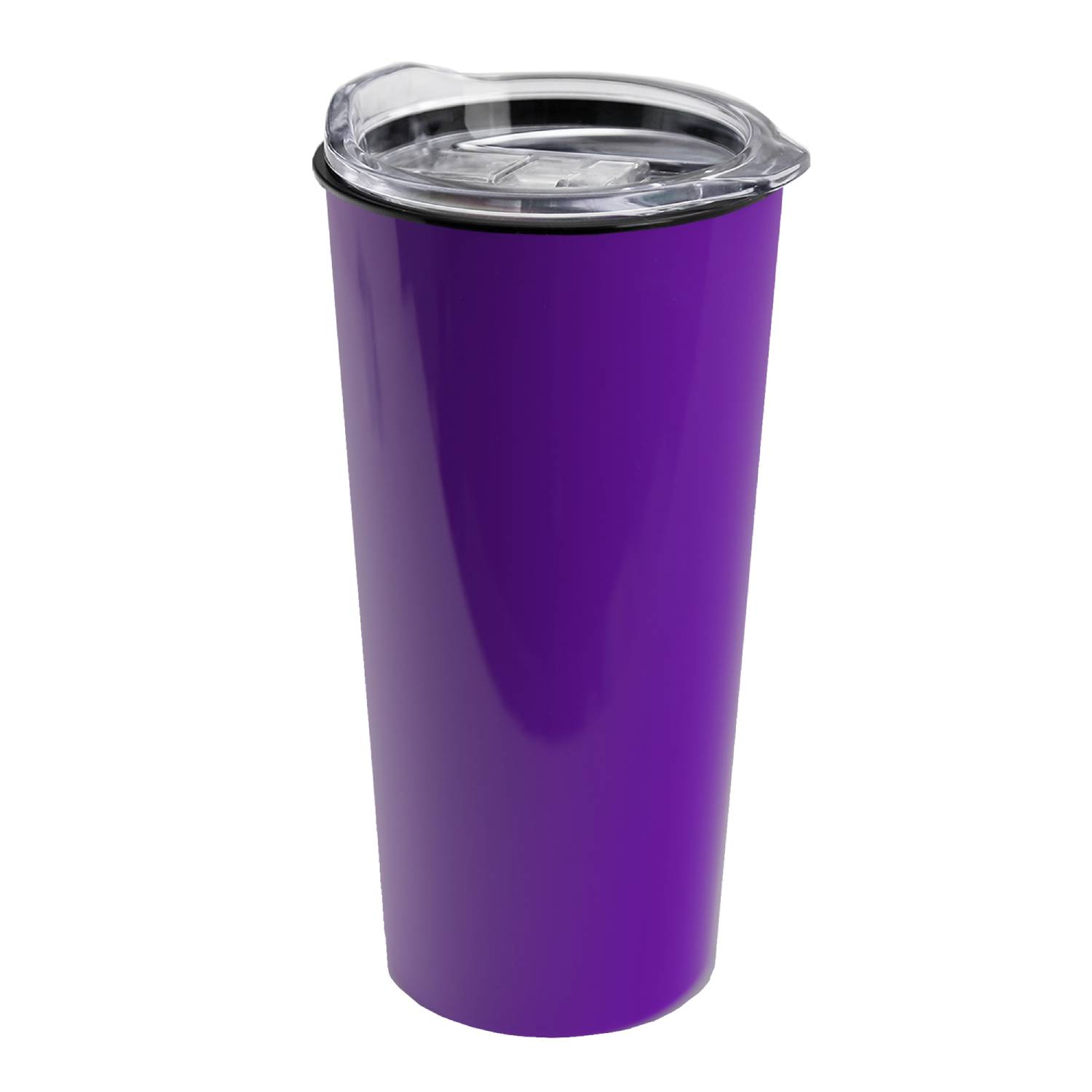Double Wall Tumbler with Clear Lid, 18 oz. 2