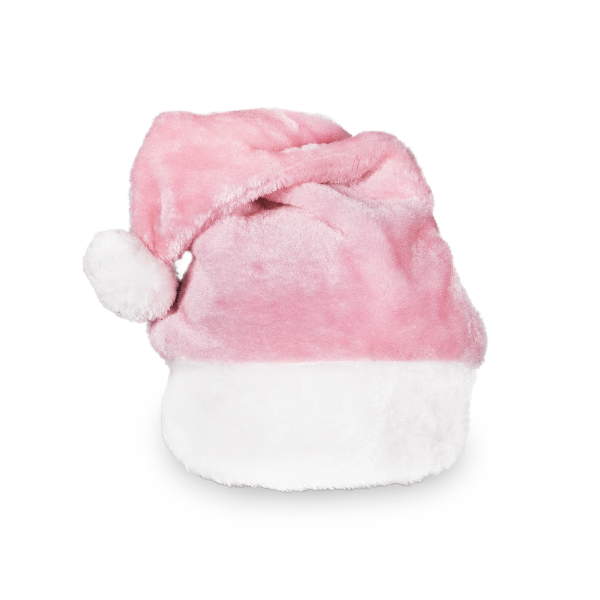 Mrs. Claus Pink Plush Santa Hat 4