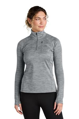 LIMITED EDITION Outdoor Research Women's Tech Grid 1/4-Zip Fleece OR322263 21