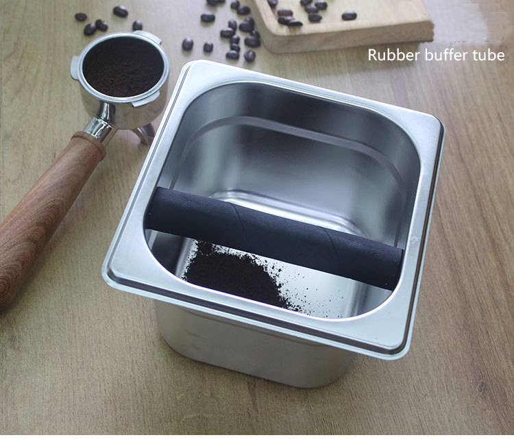 1.5L Stainless Steel Coffee Knock Box 5