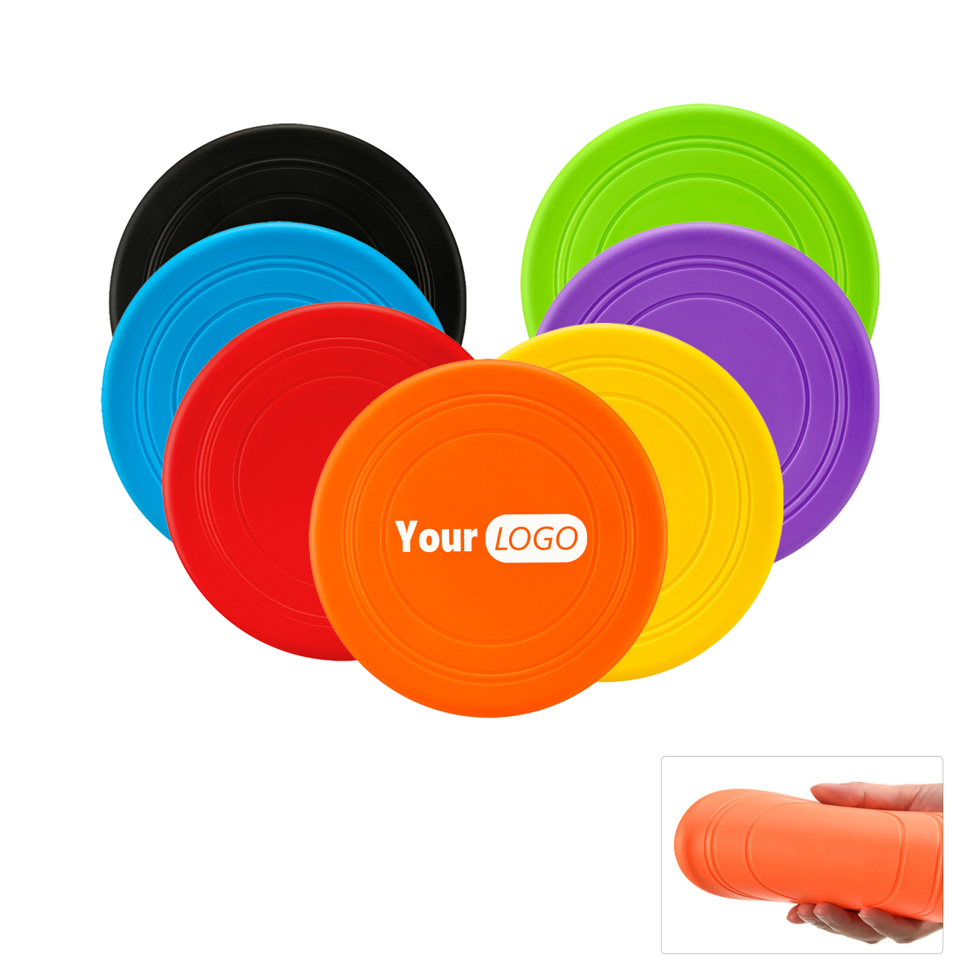 TPR Dog Flying Disc Toy 2