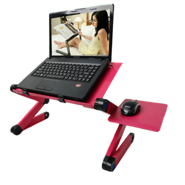 Adjustable Laptop Stand with Cooling Fan And Mouse Pad 2