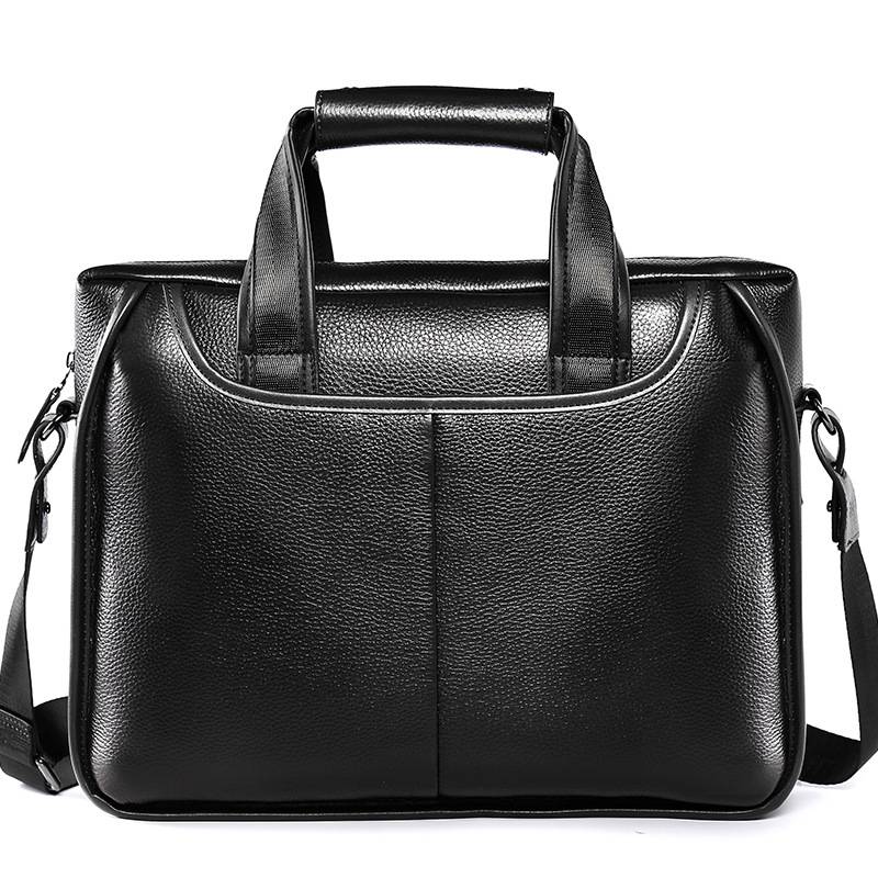 Genuine Leather Messenger Briefcase Bag 2
