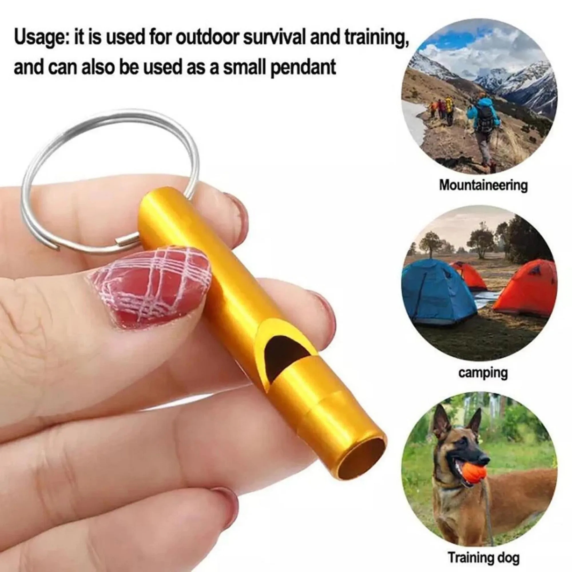 Survival Emergency Whistle Key Tool 1