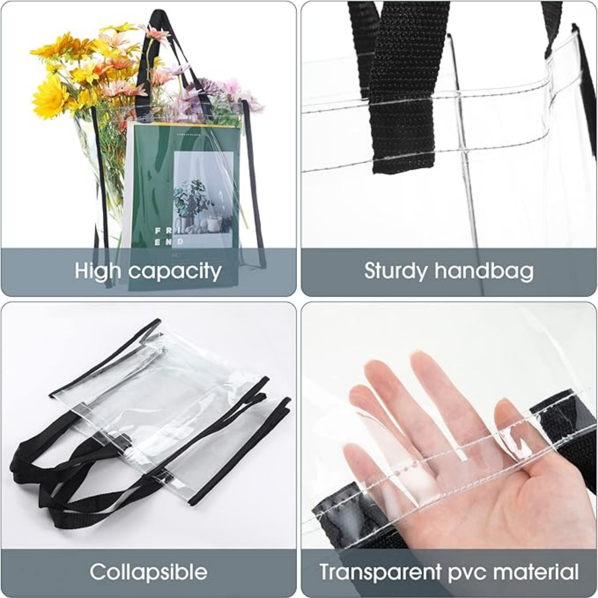 Stadium Approved Clear Tote Bag 7