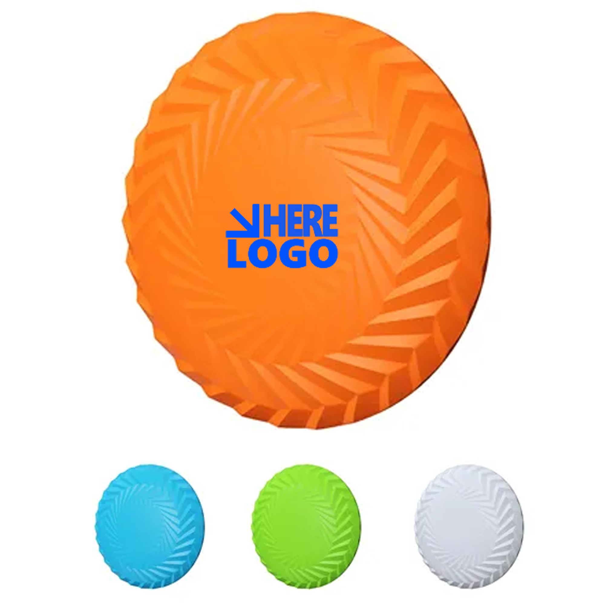 Interactive Pet Flying Disc,TPR Teeth Care Toy, Customizable 1