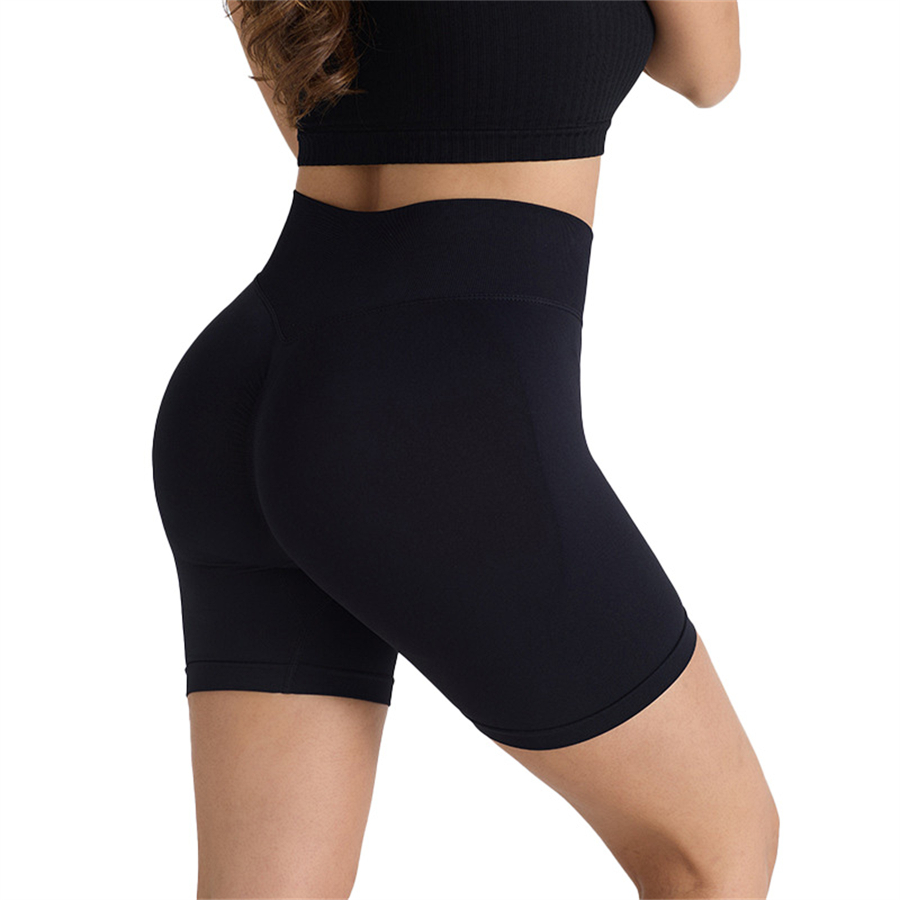 Women Workout Impact Shorts 7