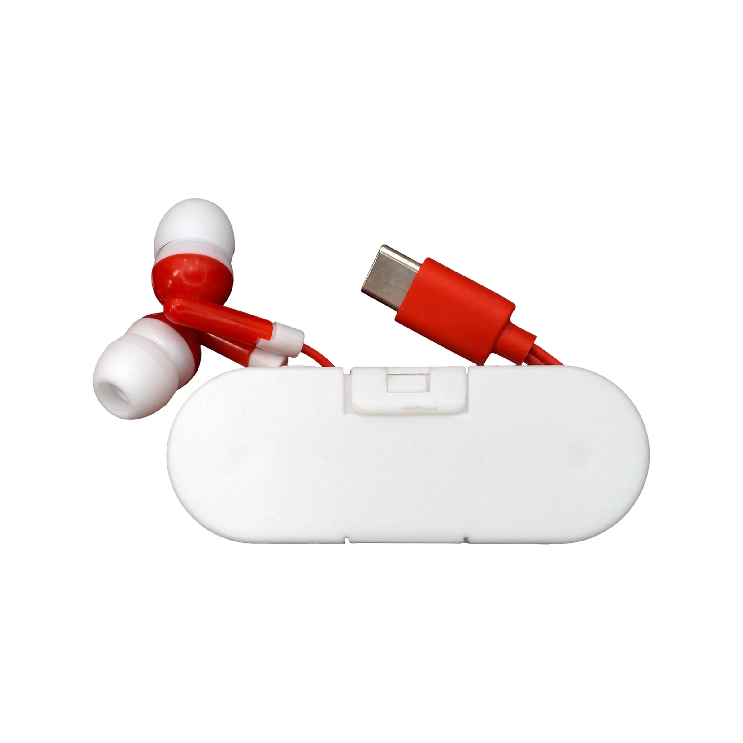 Type C Ear Bud Wrap Phone Stand 3