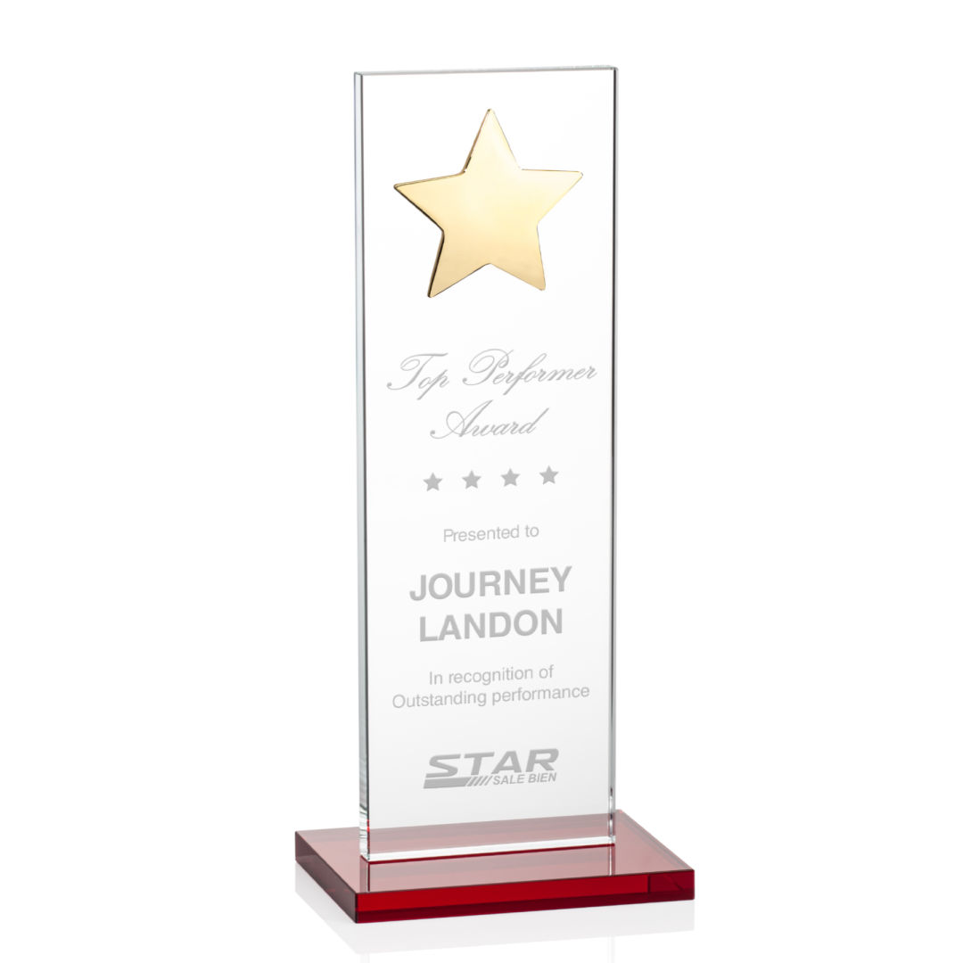 Dallas Star Award - Red/Gold 7