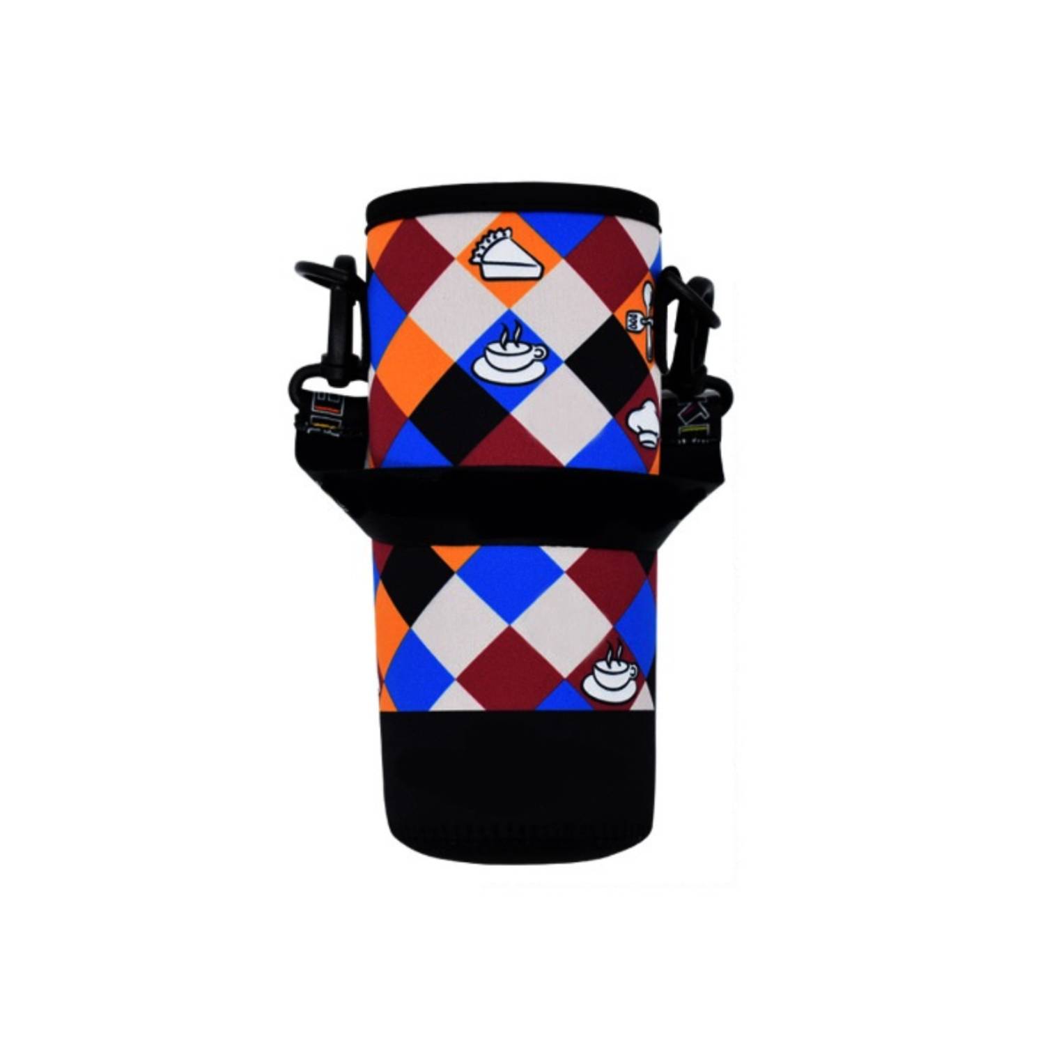 Neoprene Bottle Sleeve with Handle, 16.9 oz., custom koozie with logo imprint 5