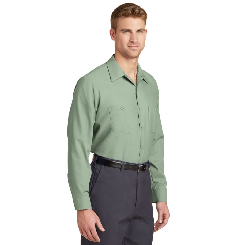 Red Kap Long Sleeve Industrial Work Shirt. 26