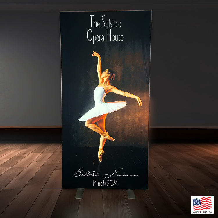 39 in. x 80 in. LED Light Box Sign 2 Sided (Digital Print) 7