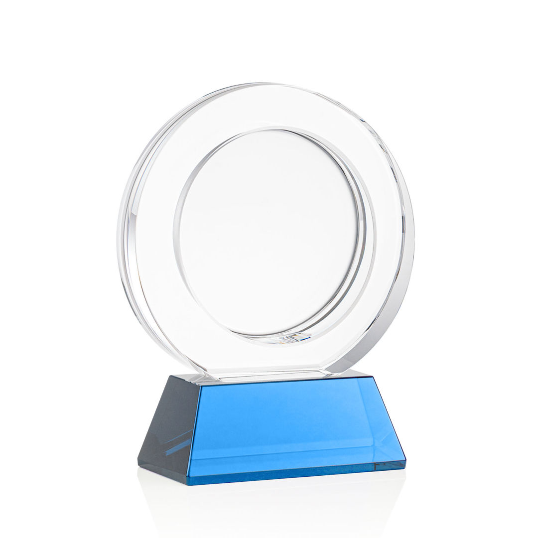 Templeton VividPrint™ Award on Base - Sky Blue 9