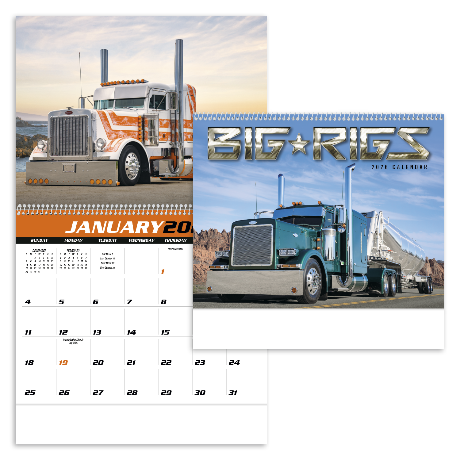Triumph® Calendars Big Rigs Calendar 18