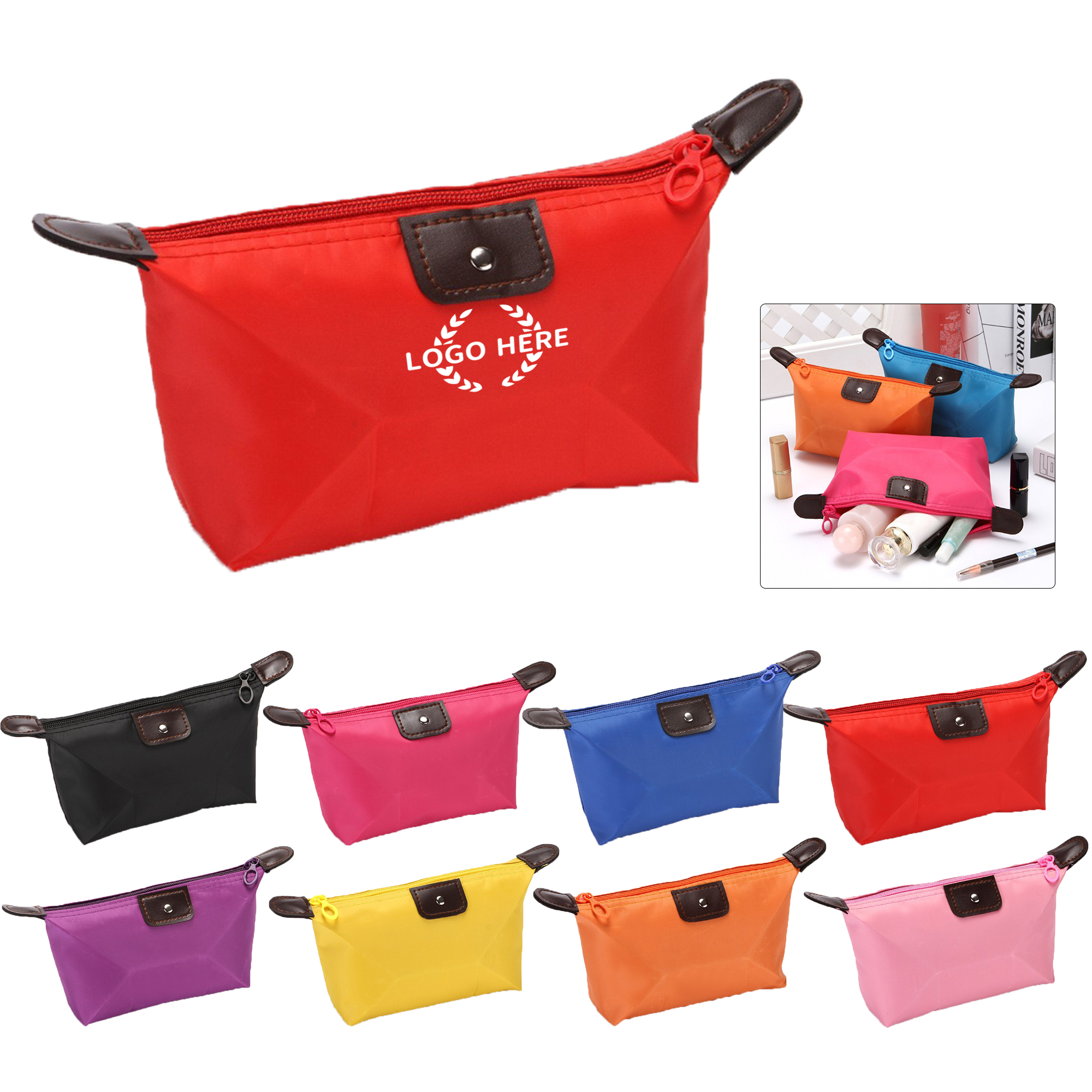 Travel-Friendly Waterproof Makeup Organizer Bag 2