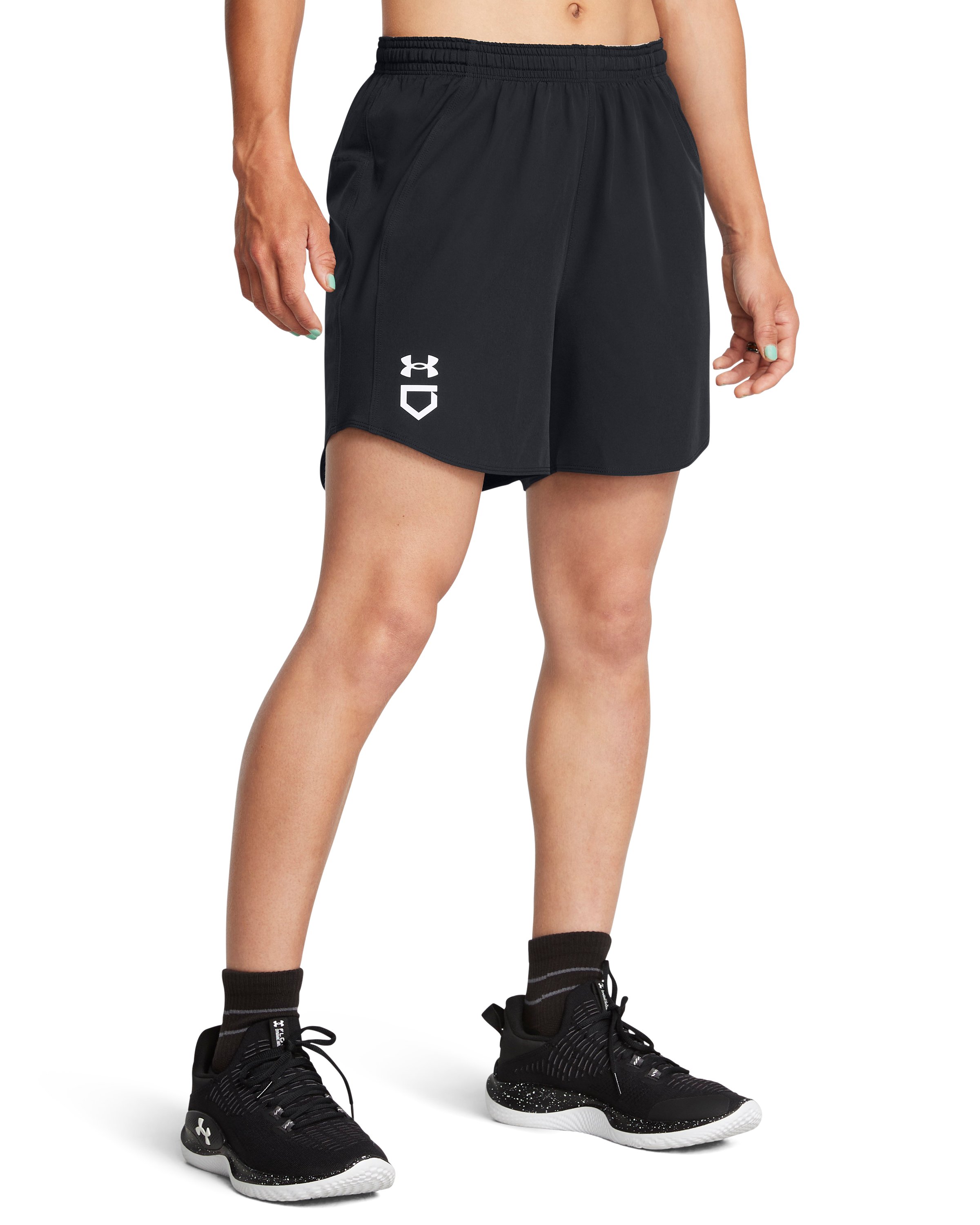 UA Utility Softball Women's 4.75 Shorts 4