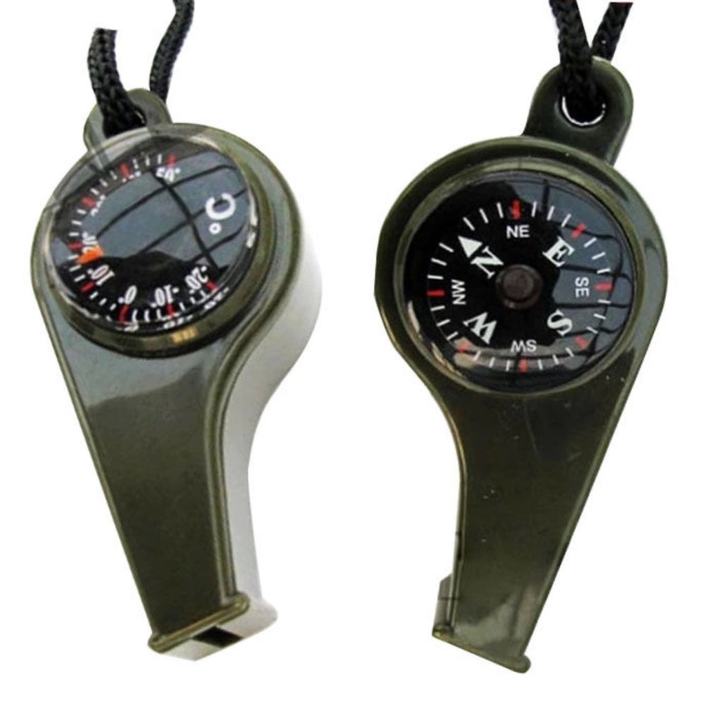 Promotional Compass Thermometer Outdoor Whistle 2