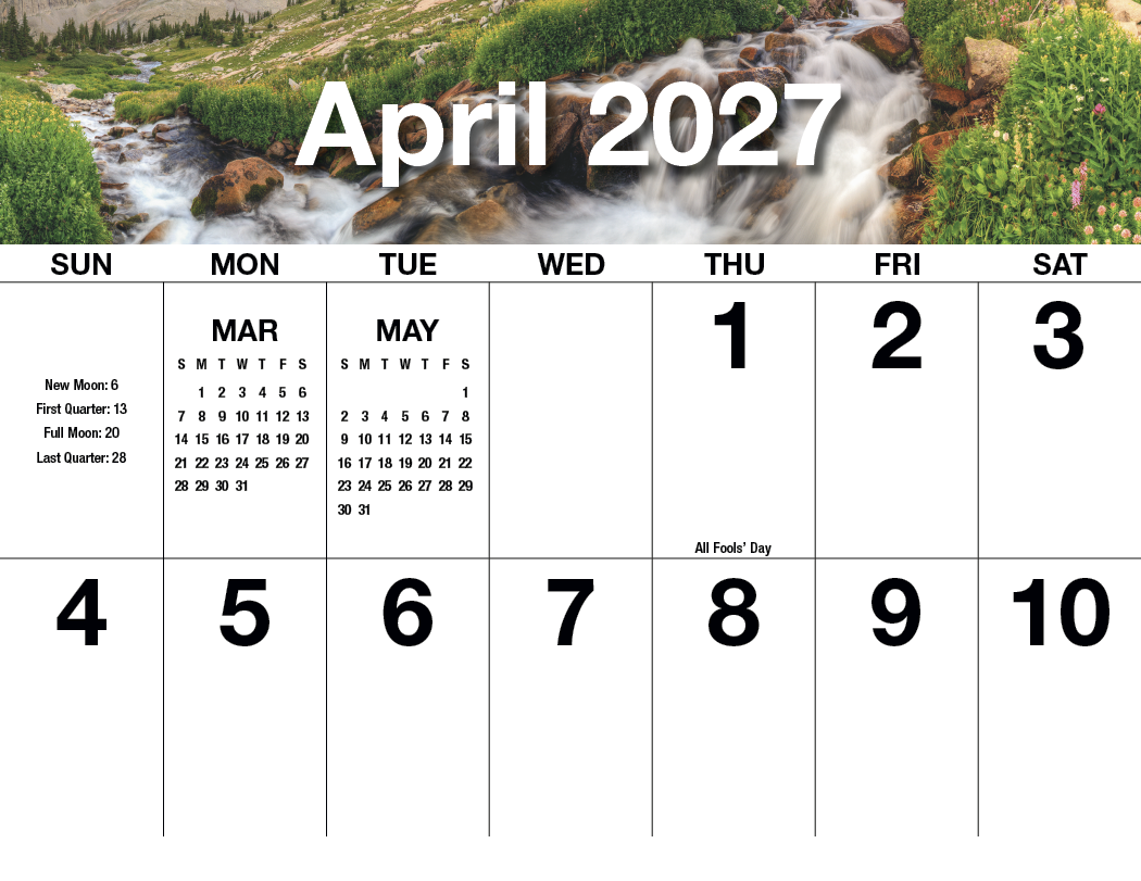 HotLine® Products Big Numbers Appointment Calendar - Stapled 51