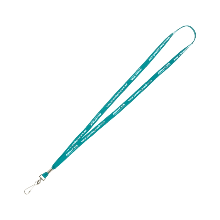 "AURORA" 3/8" Super Soft Polyester Silkscreen Lanyard (Overseas Production 8-10 Weeks) 11