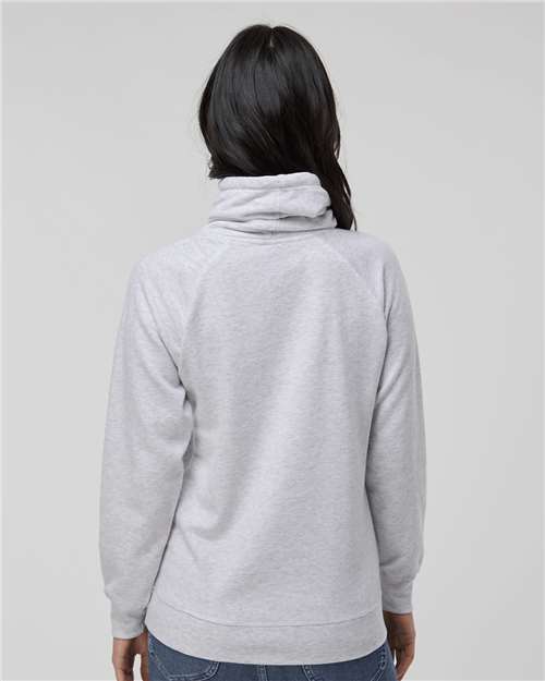 Women's Relay Cowl Neck Sweatshirt - 8653 12
