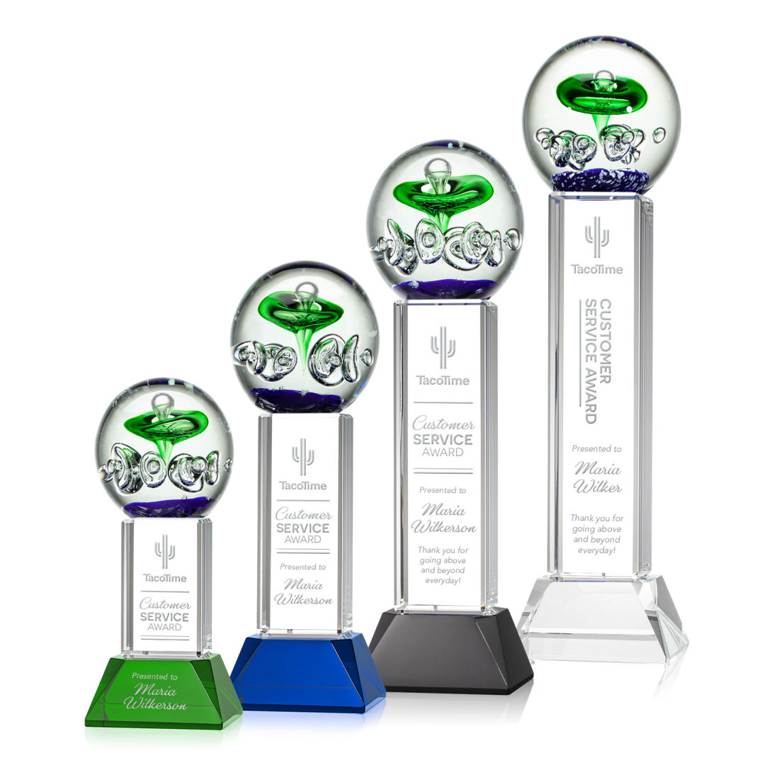 Aquarius Award on Stowe Base - Clear 3