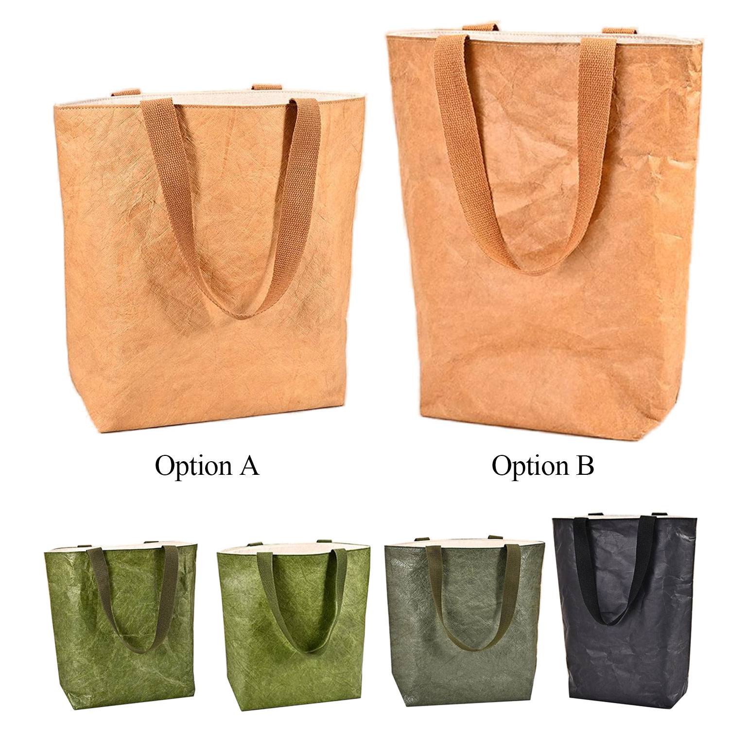 eco-friendly biodegradable Washable Dupont Paper Tote Bag 2