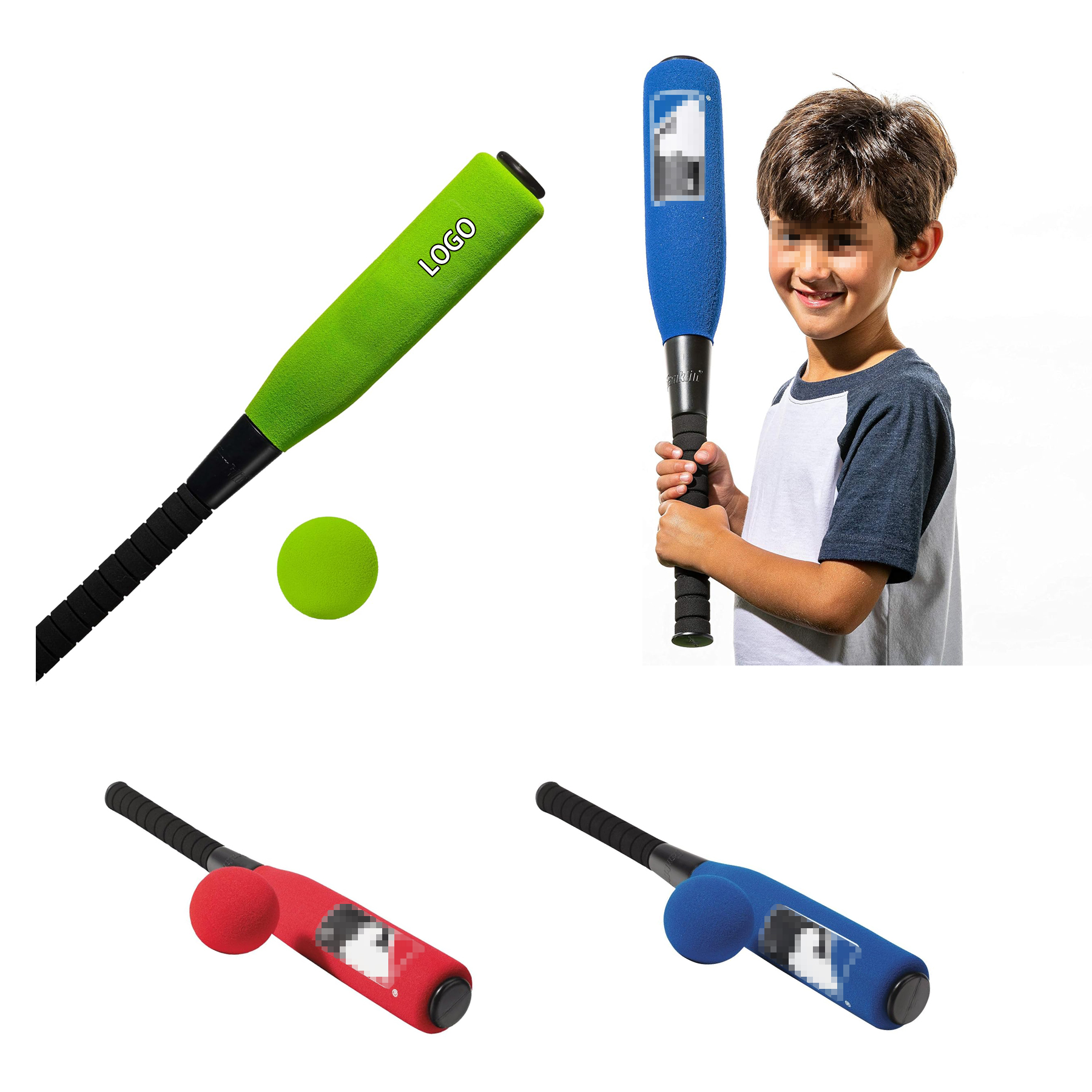 Kids Foam Baseball Bat 2