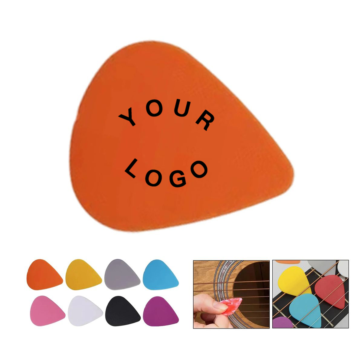 Comfortable Grip ABS Guitar Picks for All Skill Levels 2