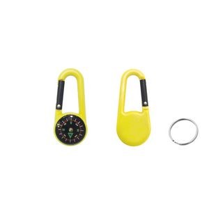 Durable Compass Carabiner With Key Ring 4