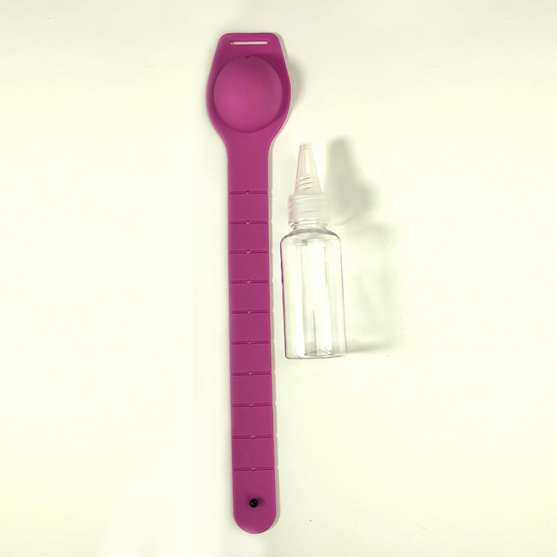 Silicone Wristband Hand Dispenser Sanitizer 6