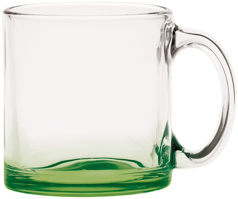 13 oz. Clear Glass Coffee Mug 2