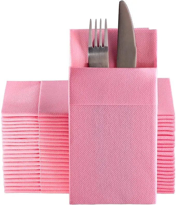 Luxury Linen Style Disposable Napkin 6
