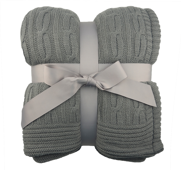 Cable Knit Blanket 6