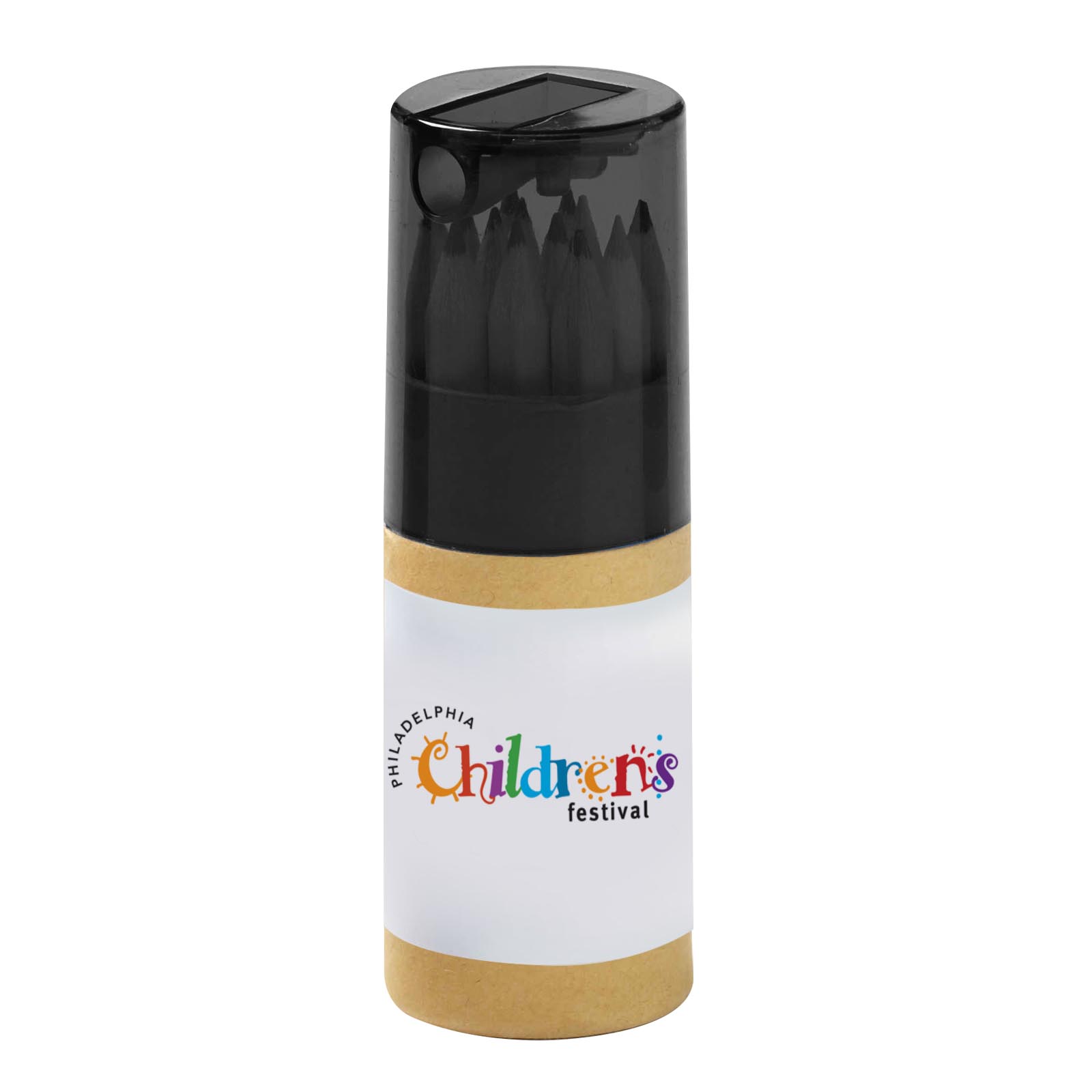 12 Colored Pencils in Tube w/Sharpener 14