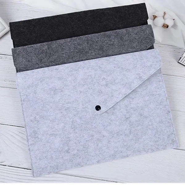 Portable A4 Felt File Folders Storage Bag 1
