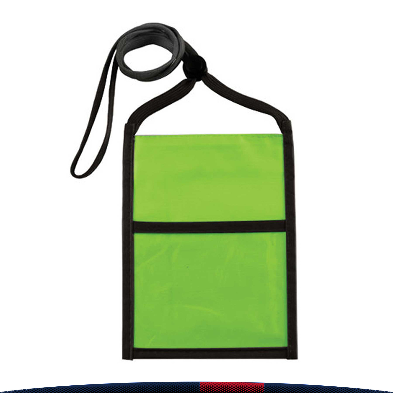 Two Tone Double Window Pouch 16