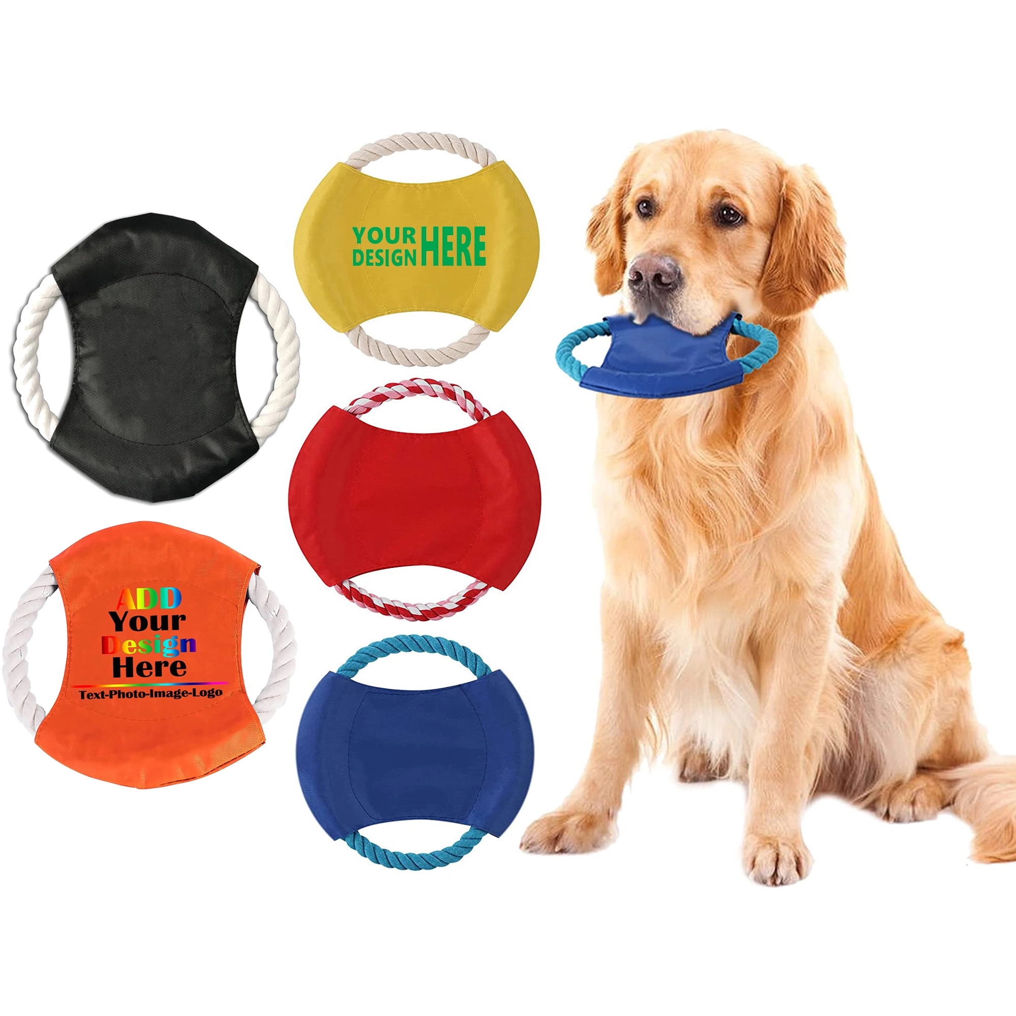 Dog Cotton Rope Toy Flying Disc