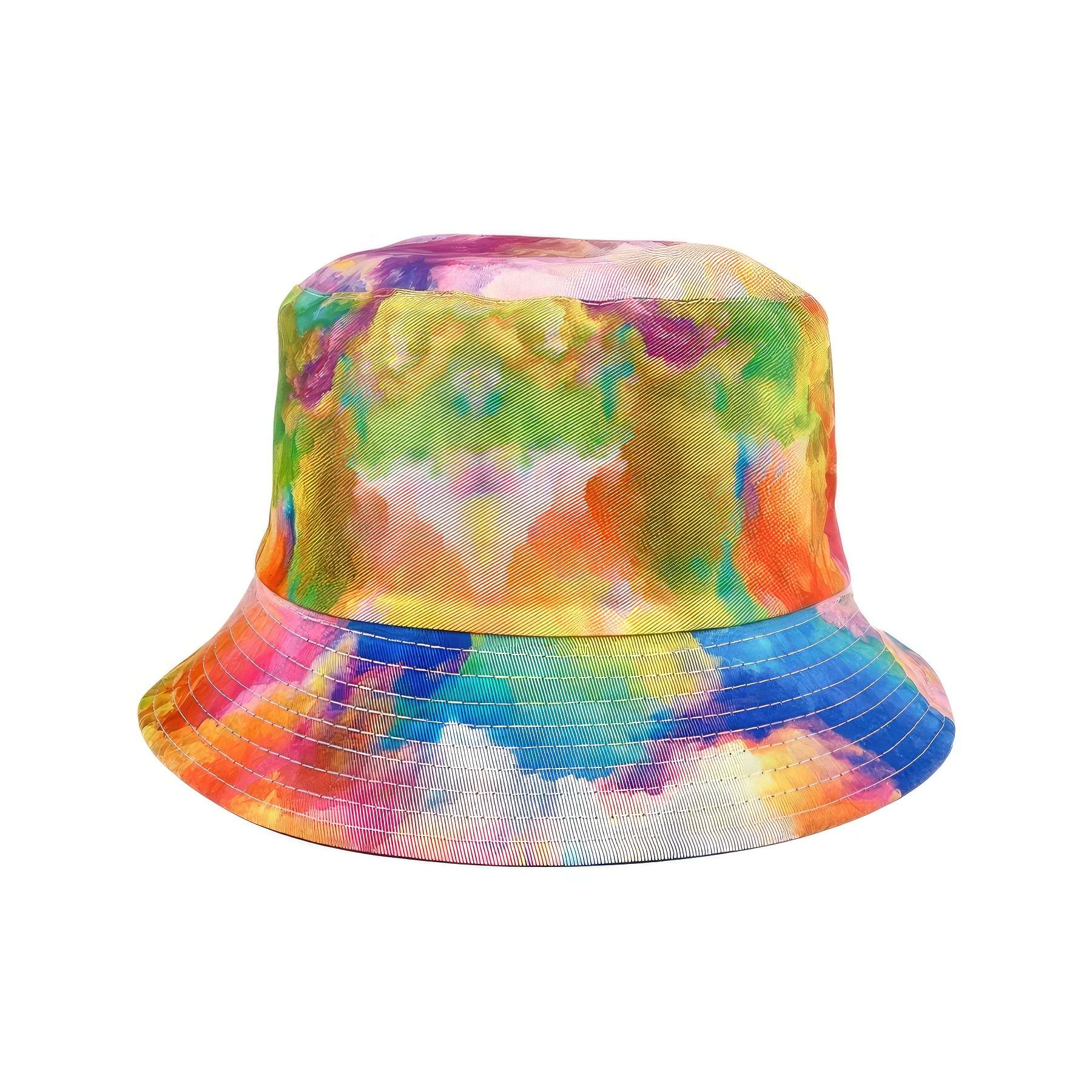 Custom Tie Dye Cotton Bucket Hats Unisex 2