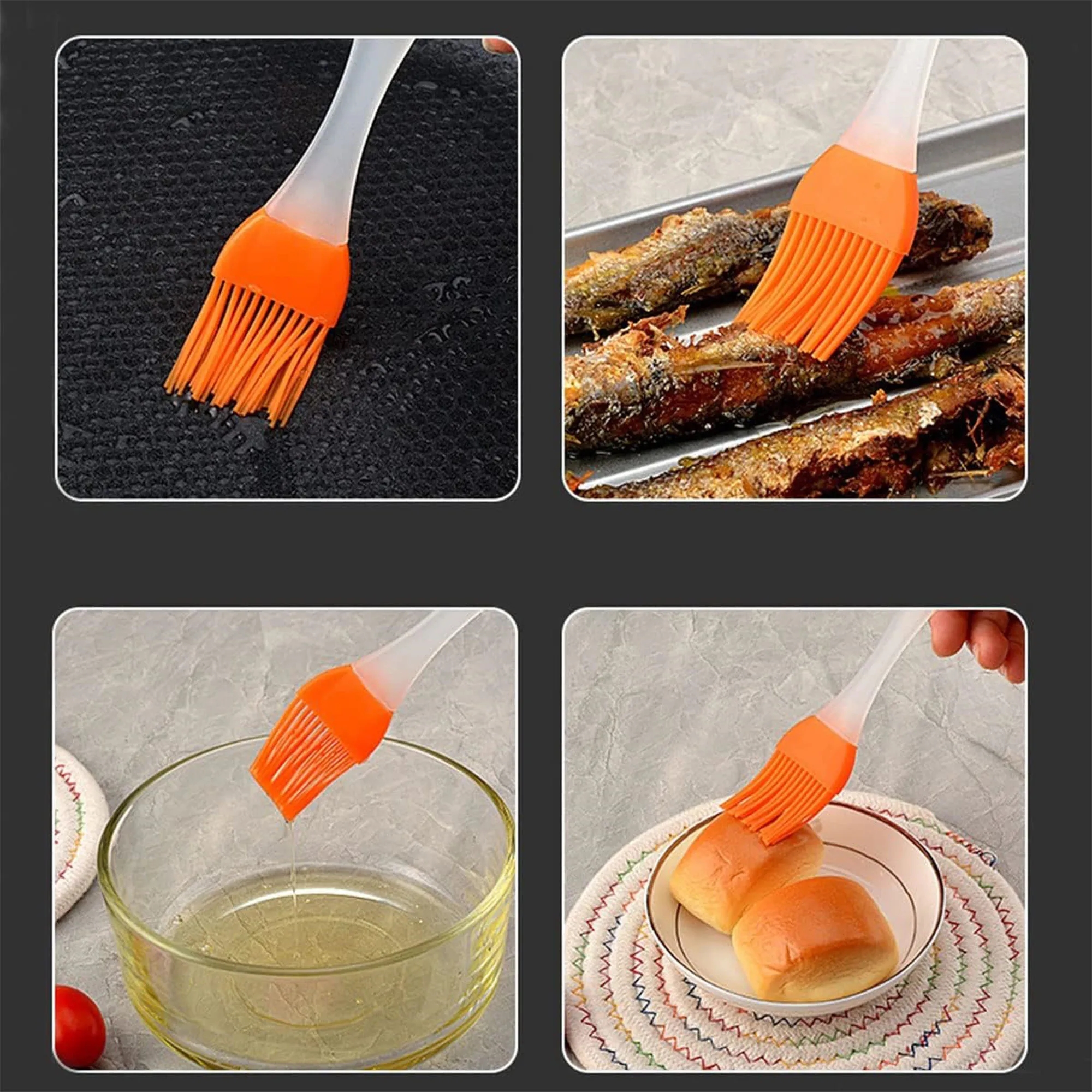 Silicone Basting Brushes 6